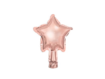 Folijski balon Rose gold star 25 cm (zrak)  1/1