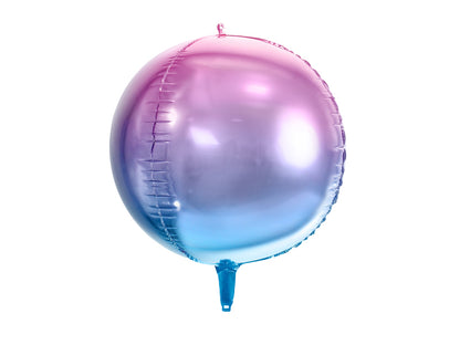 Folijski balon  Sirena ljubičasto-plavi 35 cm(zrak-helijum)