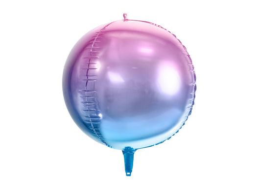 Folijski balon  Sirena ljubičasto-plavi 35 cm(zrak-helijum)
