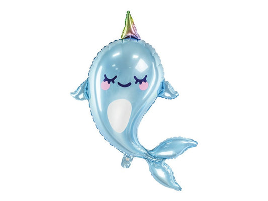 Folijski balon Narwhal  53x87 cm