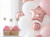Folijski balon Rose gold star 25 cm (zrak)  1/1
