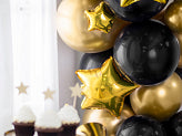 Folijski balon gold star(zrak) 25 cm 1/1