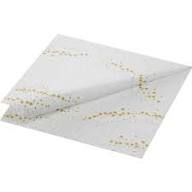 Salvete 3-slojne Tissue 33x33/50 Stardust White