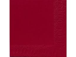Salvete  2-slojne Tissue 40x40/125 Bordo